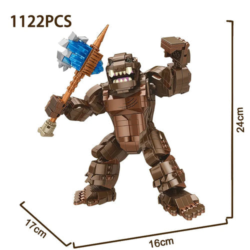 Creative Monster Godzilla Building Blocks with Mechanical Features ToylandEU.com Toyland EU