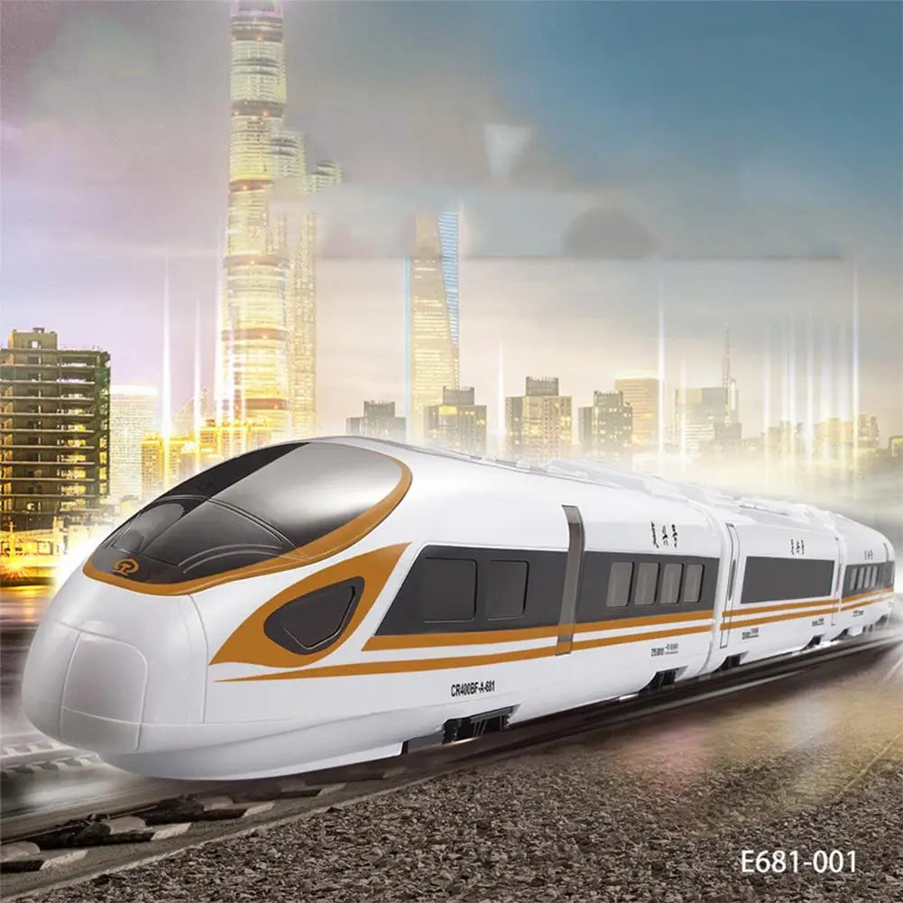 Realistic Remote Control High-speed Train Toy with Simulation Voice Experience - ToylandEU