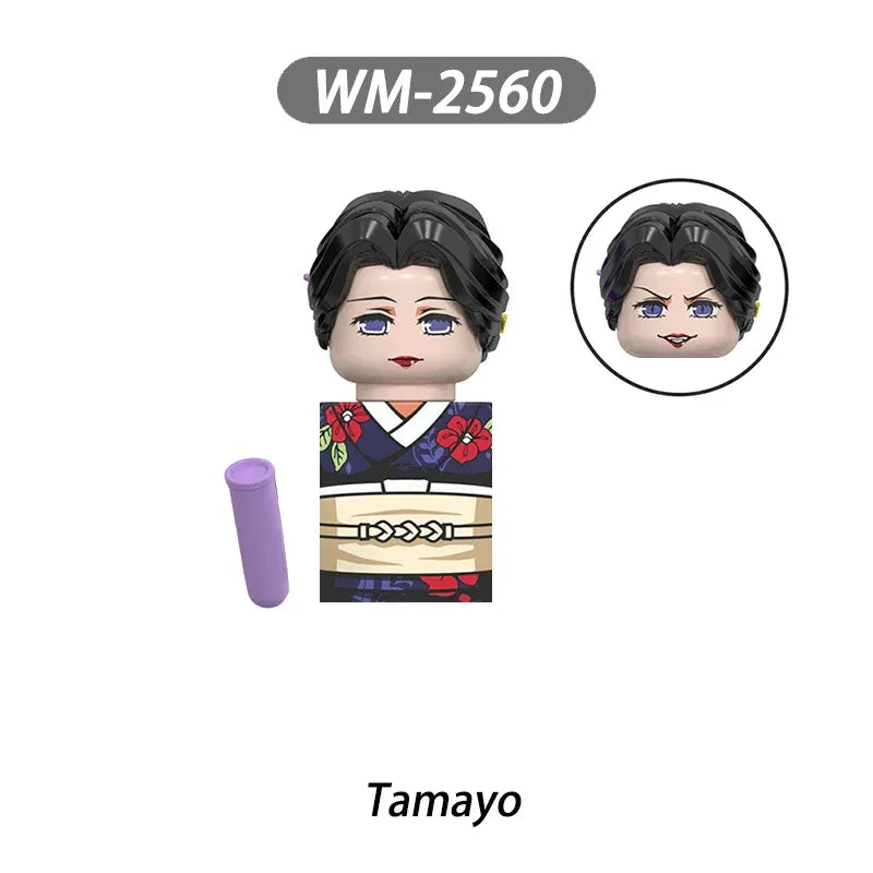 Anime Action Figures Building Blocks Set With Special Effects