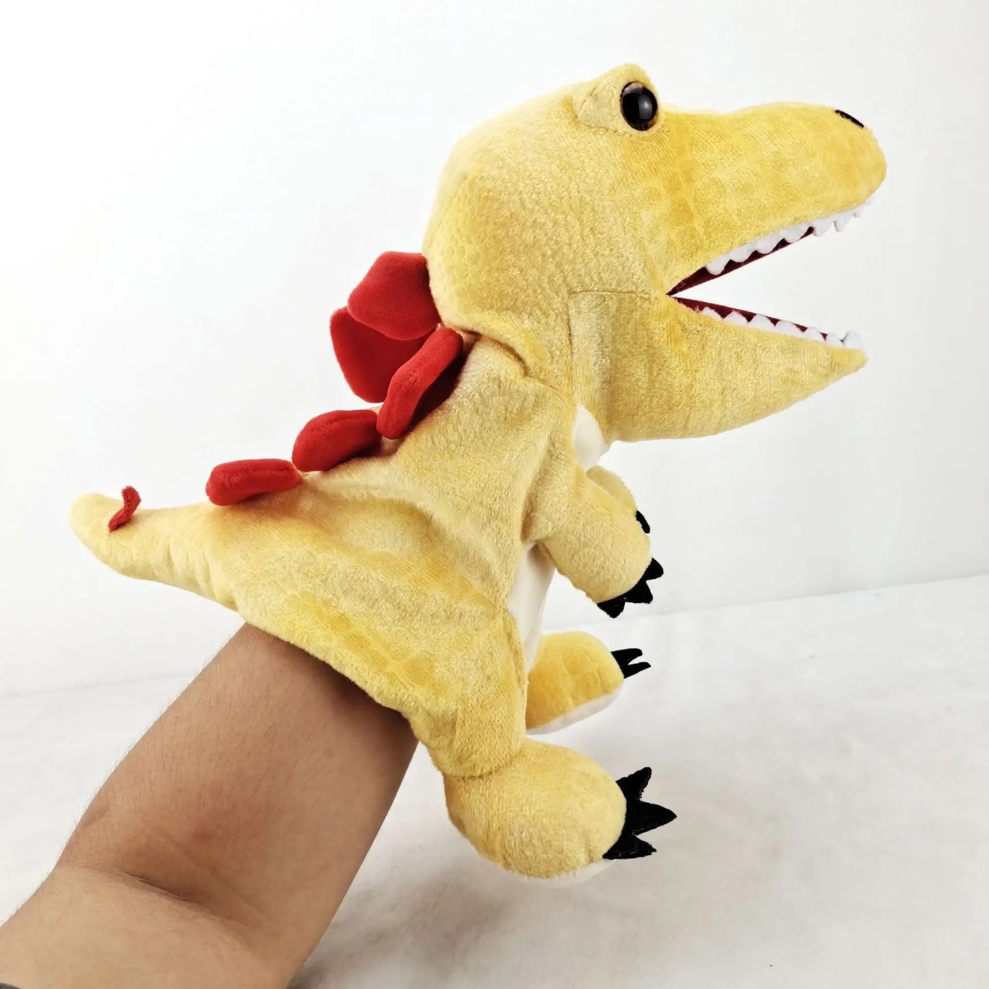 Dinosaur Hand Puppet Plush for Kids and Performances