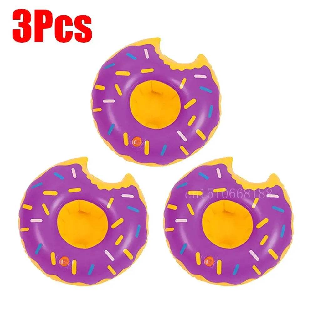 1-5Pcs Floating Cup Inflatable Flamingo Drinks Cup Holder Pool Float Bar Coasters Floatation Devices Pink Toy Drink Holder - ToylandEU