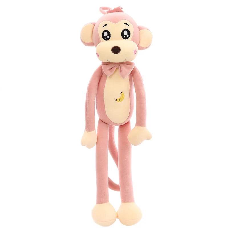 Creative Cute Cartoon Plush Monkey Doll with Long Arms and Legs Baby Sleeping Pillow Gift - ToylandEU