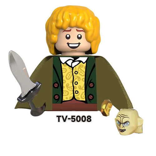 TV6403 Lord Rings Movies Bricks Dolls Goblin Ringwraith Sauron Frodo ToylandEU.com Toyland EU