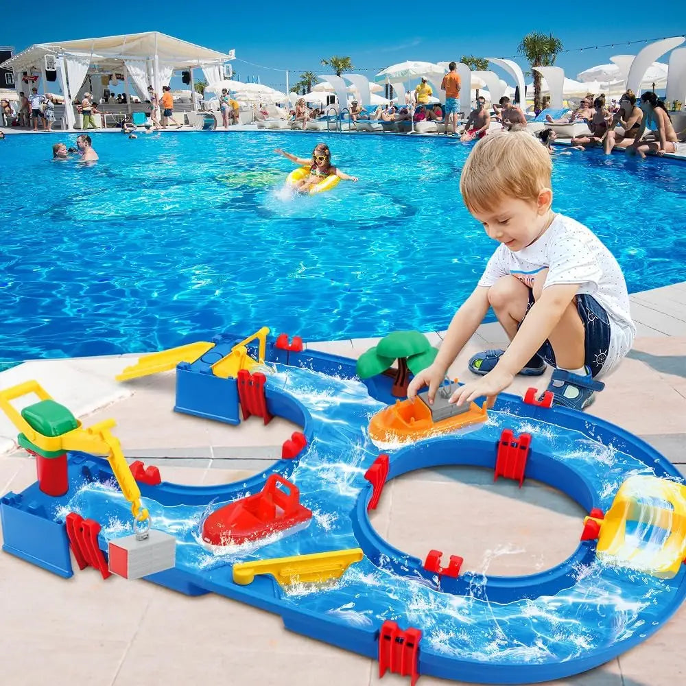 VATOS Summer Splash Bonanza: Ultimate 39-Piece Water Park Set for Kids' Outdoor Play