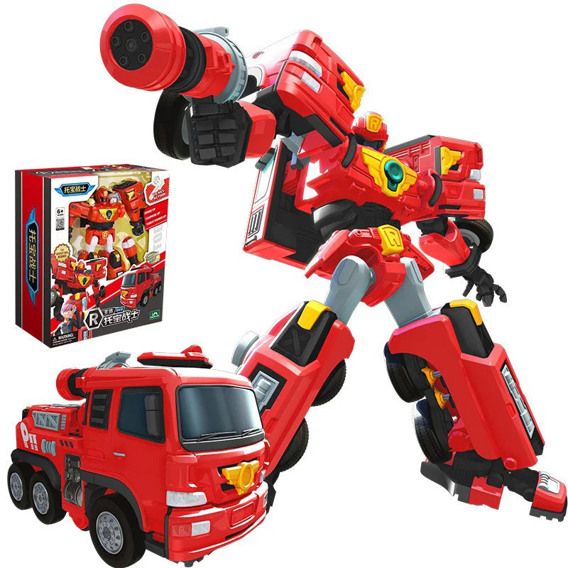 Giant ABS Tobot Robot Toys - Korean  Brothers Anime Adaptable Car Airplane Toy for Kids - ToylandEU