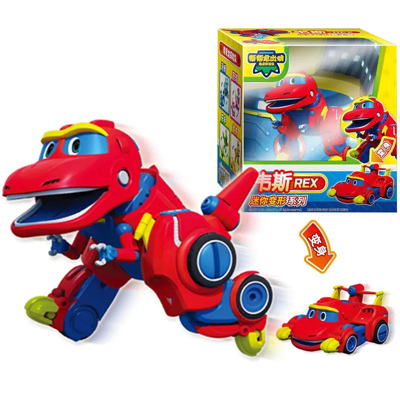 REX adaptable Car and Airplane Action Figure with Multiple Joint Movements - ToylandEU