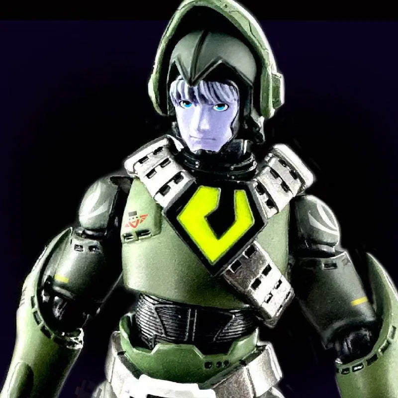 Action Figure | Robotech Khyron Pilot | PVC Figure Bandai | Standard Size