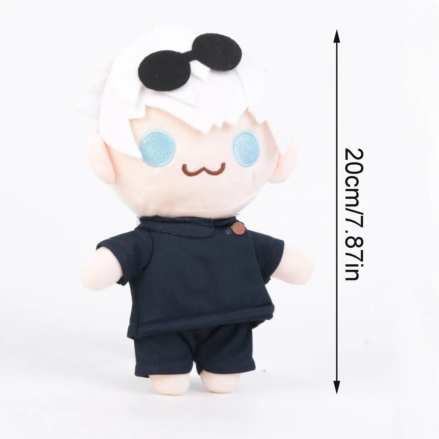 Kawaii Jujutsu Kaisen Plush Set - Adorable Satoru Gojo & Getou Suguru