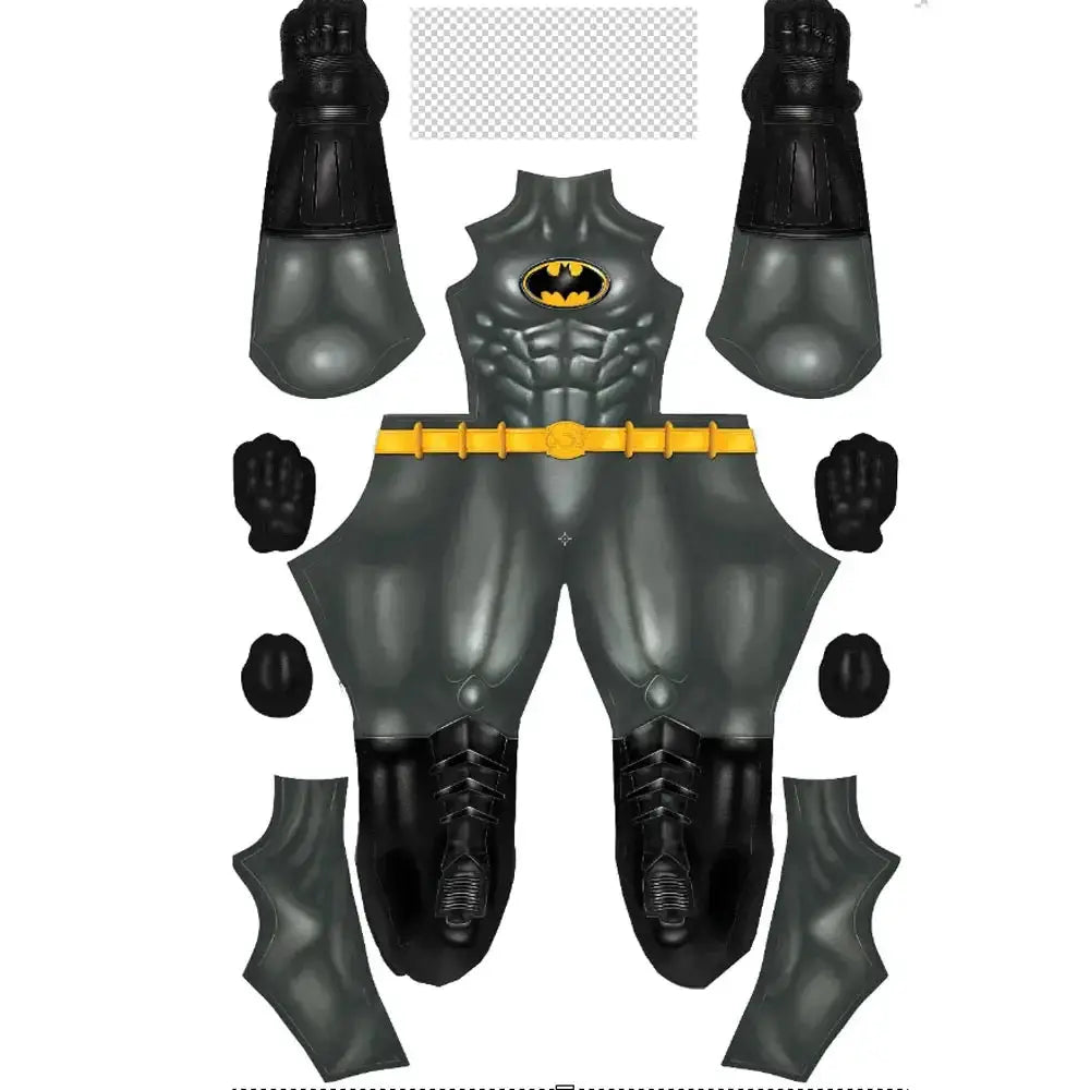 Female Batgirl Cosplay Costumes Woman Superhero Zentai Suit Halloween Bodysuit Adults Party JumpSuit # 1 # W. - ToylandEU