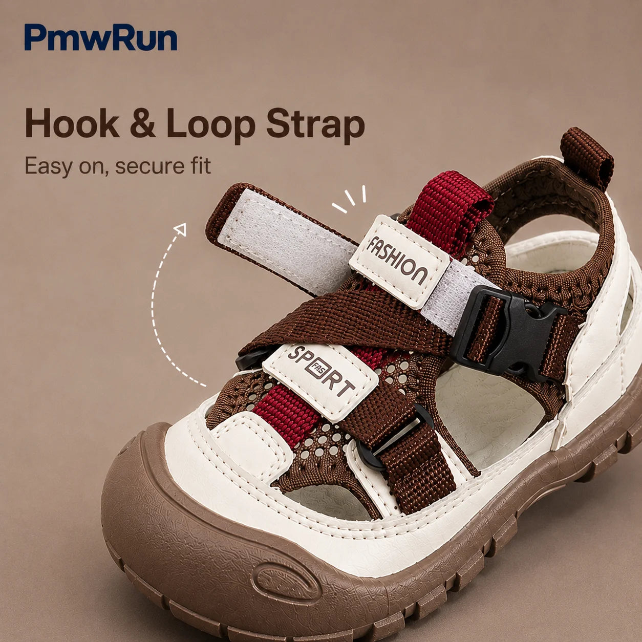 Kids Sandals | PU Leather | Hollow Out Design | 4-6Y