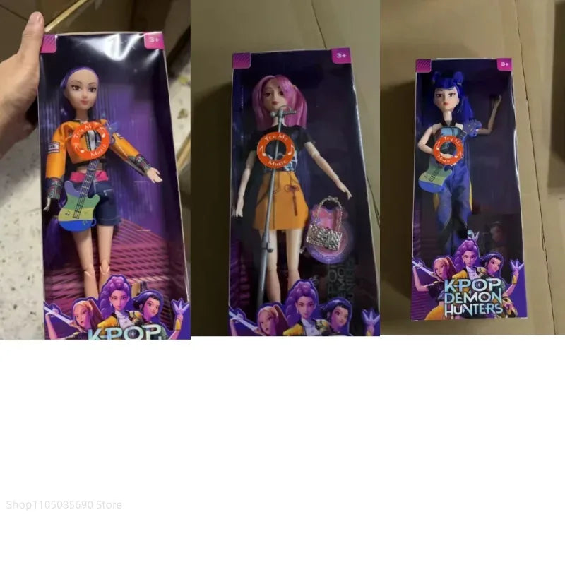 Kpop Anime Figure Action Set Rumi Mira Zoey Collectible - ToylandEU