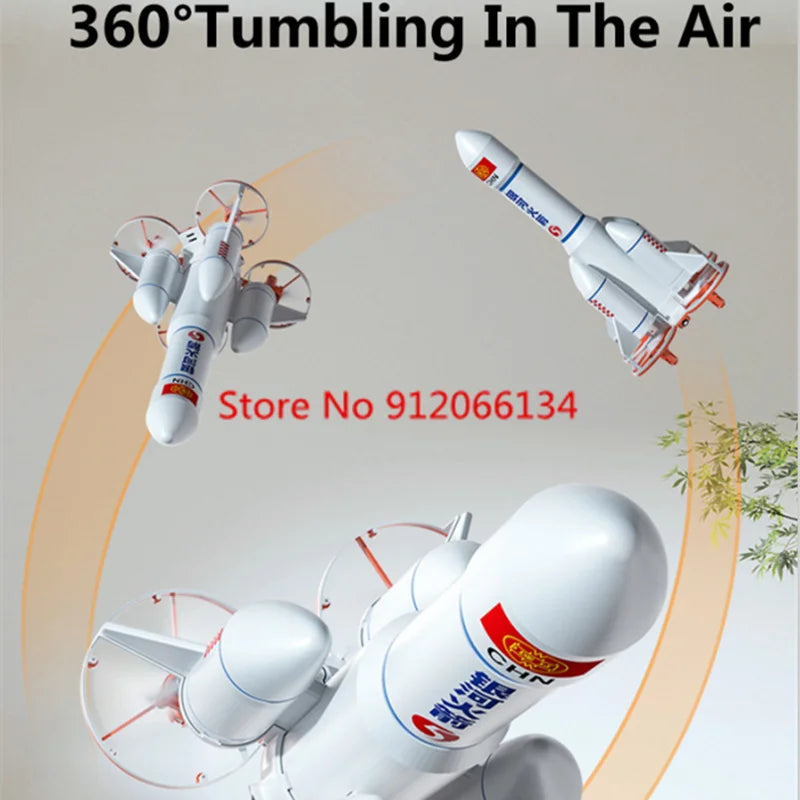 Obstacle Avoidance One Click Return Rocket Type RC Quadcopter 360 ° with Intelligent Hovering and Double-Sided Obstacle Avoidance - ToylandEU