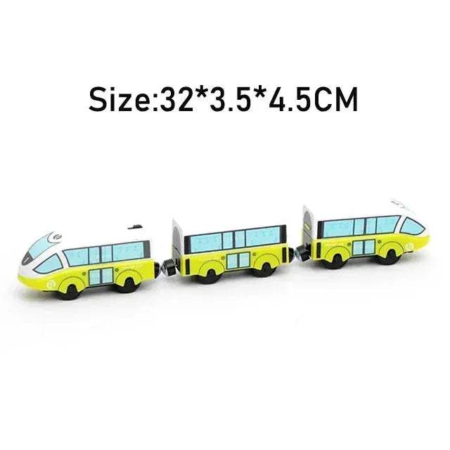 RC Electric Train Set With Diecast Locomotive And Magnetic Track - ToylandEU