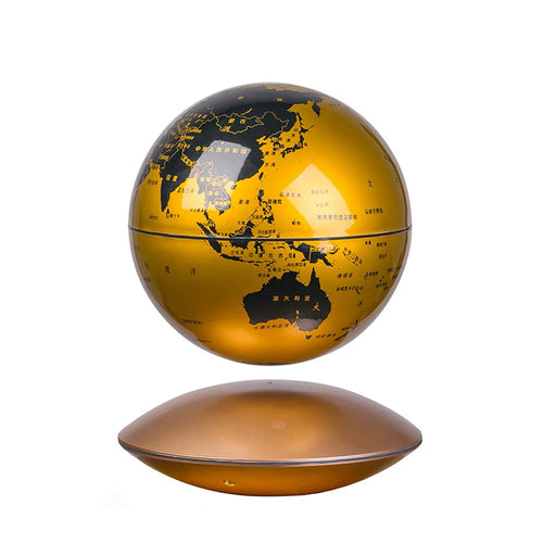 Levitating 6-inch Illuminated Magnetic Globe Rotation Display ToylandEU.com Toyland EU