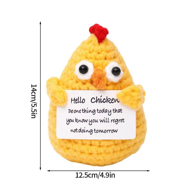 Positive Energy Bee Hug Pocket Doll Mini Handmade Gift - ToylandEU