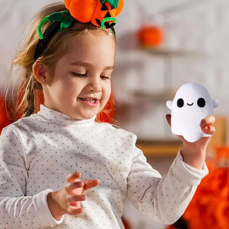 Charming Plush Ghost Toy - Perfect Halloween Gift for Kids & Couples