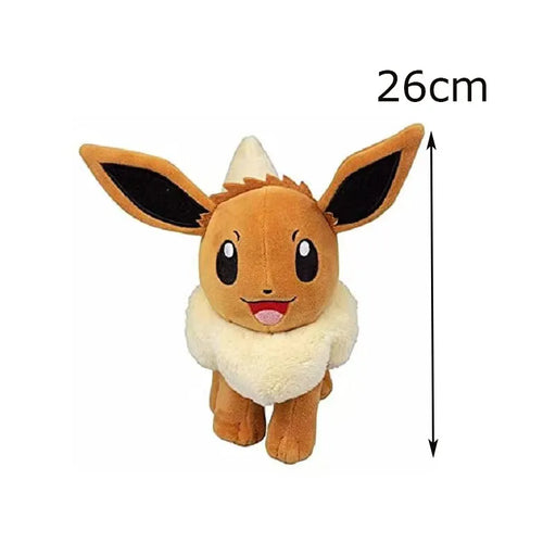 Pokemon Plush Toy Set: Leafeon, Espeon, Eevee, Charmander, Squirtle - 18-28cm ToylandEU.com Toyland EU