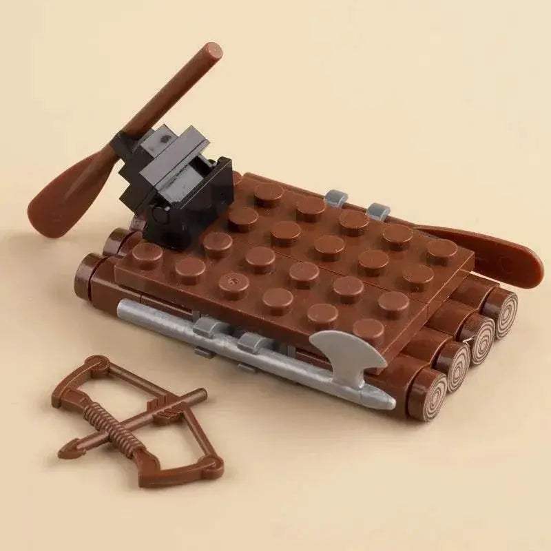 Medieval Castle Siege Weapons Building Blocks Army Knights Toys - ToylandEU