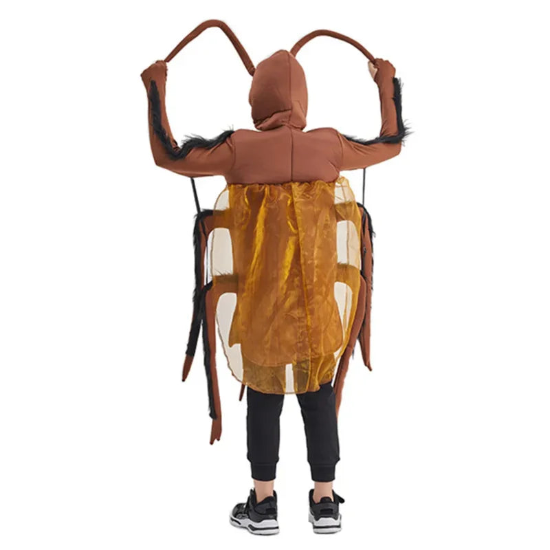 Hilarious Cockroach Costume for Family Fun - Perfect for Halloween & Events