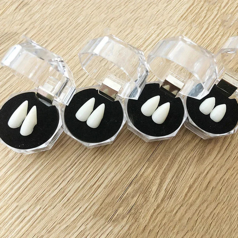 Halloween Fangs | Adjustable Fit | Solid Resin | Costume Props