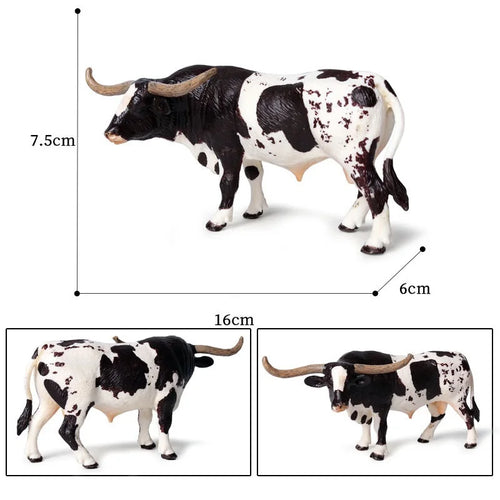 Milk Cow and Farm Animal Action Figure Toy - Realistic PVC Model ToylandEU.com Toyland EU