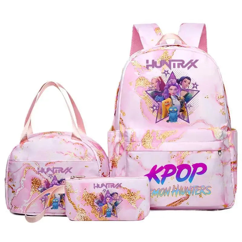 Anime Backpack Gift Set With Lunch Bag And Pencil Case - ToylandEU