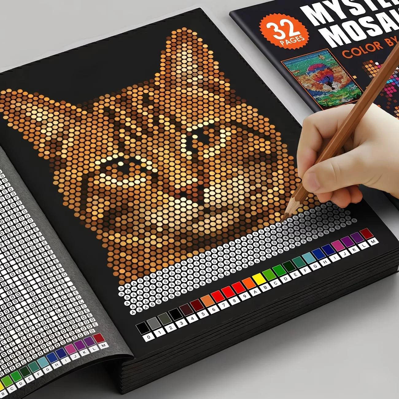 Color By Number Coloring Book | 32 Pages | Toylandeu™