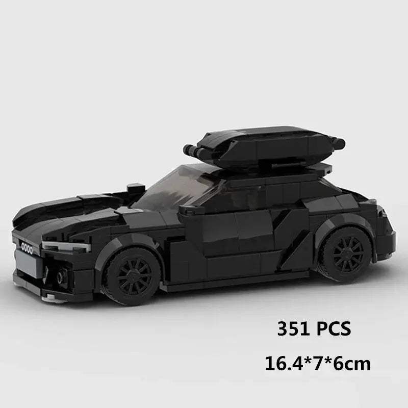 MOC Speed Super Race Car Vehicle Racing Model Building Blocks Bricks Rally Sport Pickup Truck Toy City Technical Christmas gift - ToylandEU