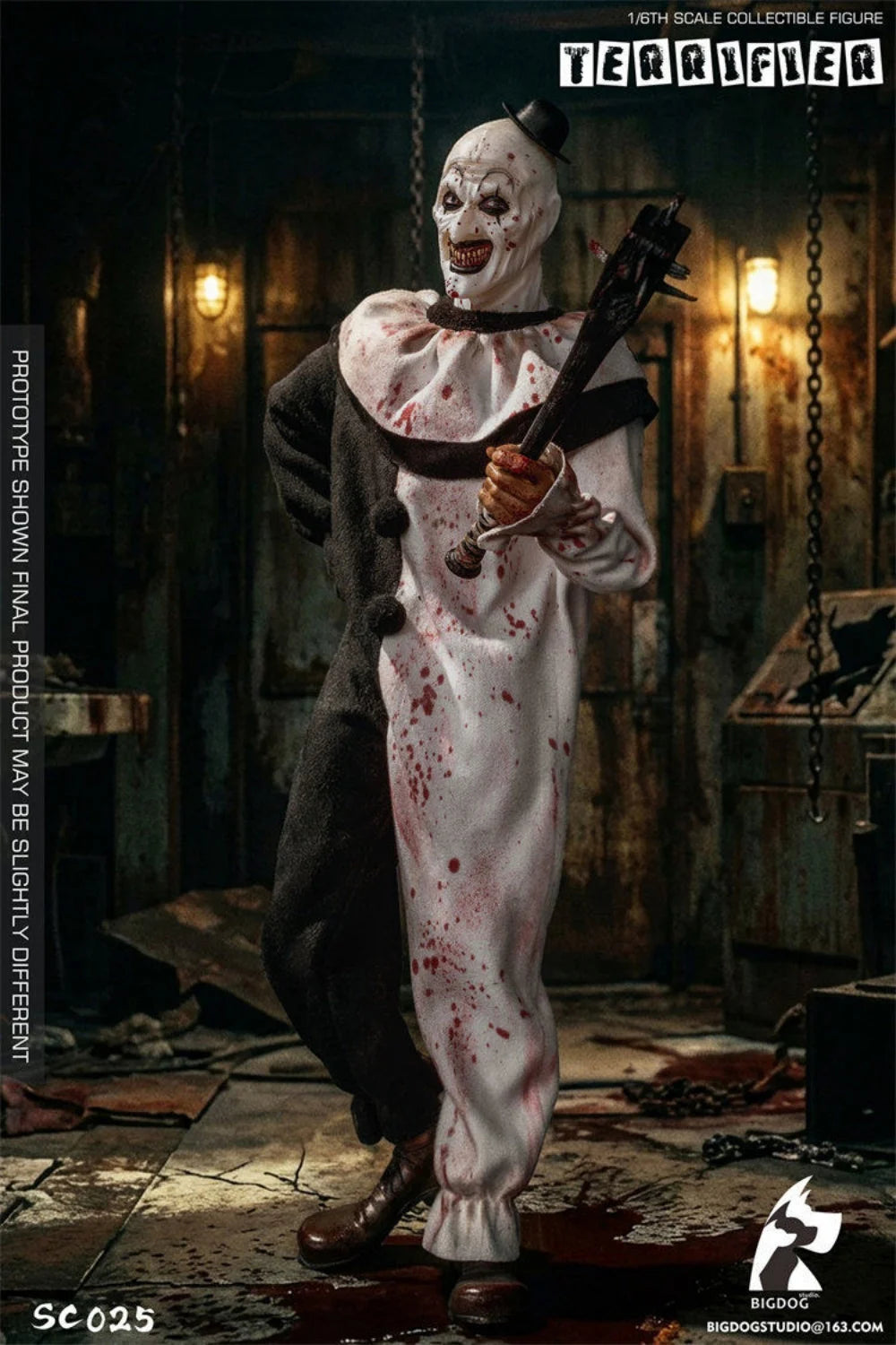 Clown Action Figure | 1/6 Scale | Horror Movie | 12 Inch Full Set