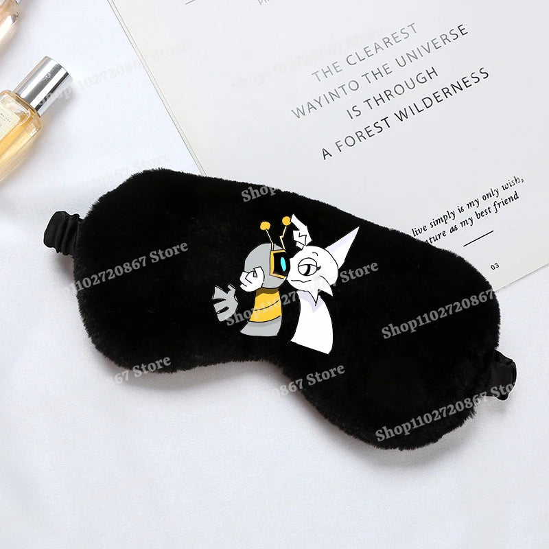 Plush Eye Mask | Breathable Soft Fabric | Game Theme | Unisex Adult Use