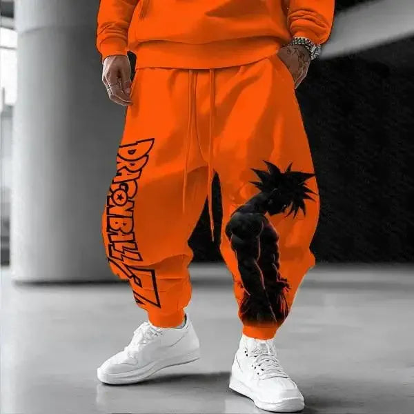 Joggers | Dragon Ball Goku 3D Print | Quick Dry | Unisex All Sizes