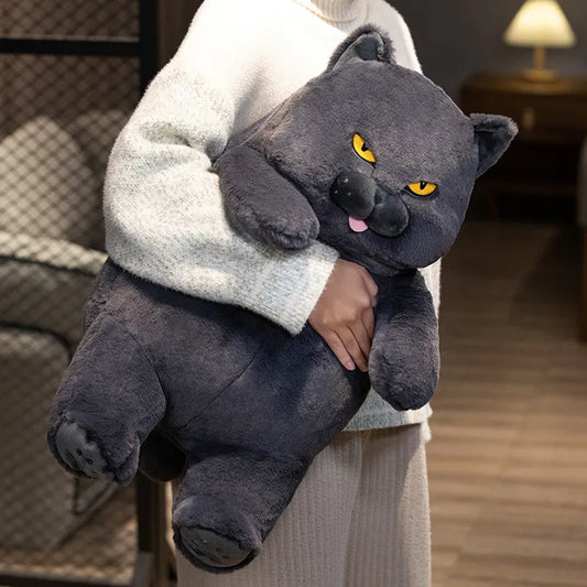 Realistic Black Cat Plush Stuffed Animal Toy for Boys - Offered in Various Sizes - ToylandEU