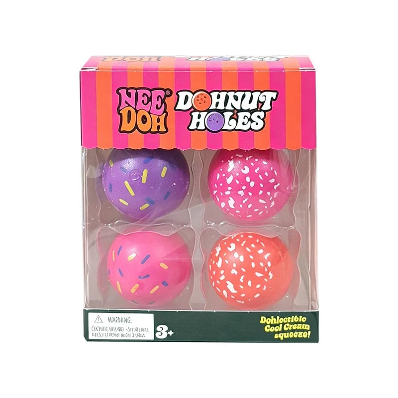 Squishy Doughnut | Mini Stress Relief | Colorful Soft Sensory Toy for Anxiety