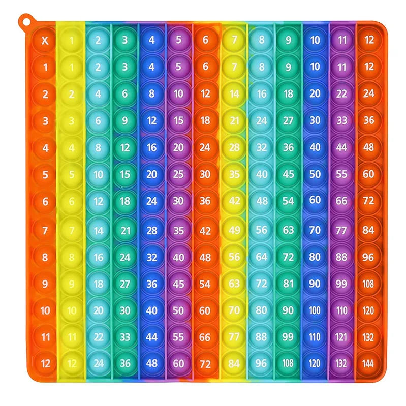 Montessori Multiplication Table 100 Digital Table Math Toys Fidget - ToylandEU