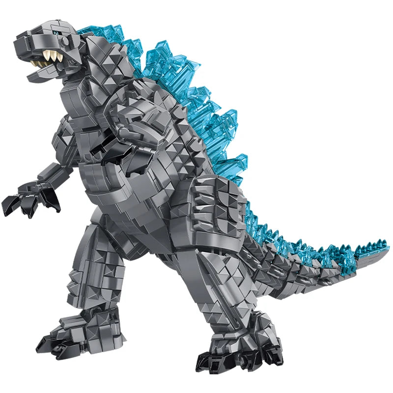 Creative Monster Godzilla Building Blocks with Mechanical Features - ToylandEU