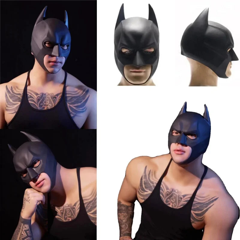 Bat Mask | Latex Material | Adult Cosplay Accessory | One Size