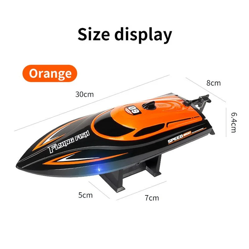 High-Speed Remote Control Boat: 25 km/h RC Toy Ship - ToylandEU