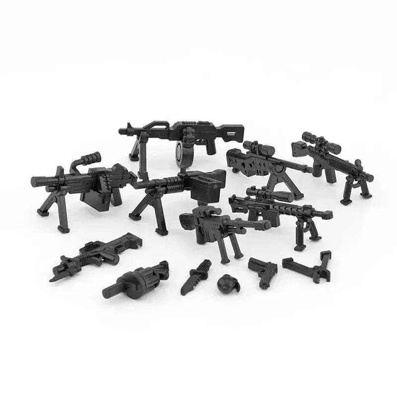 Lego Compatible Military Building Blocks Set With Weapons - ToylandEU
