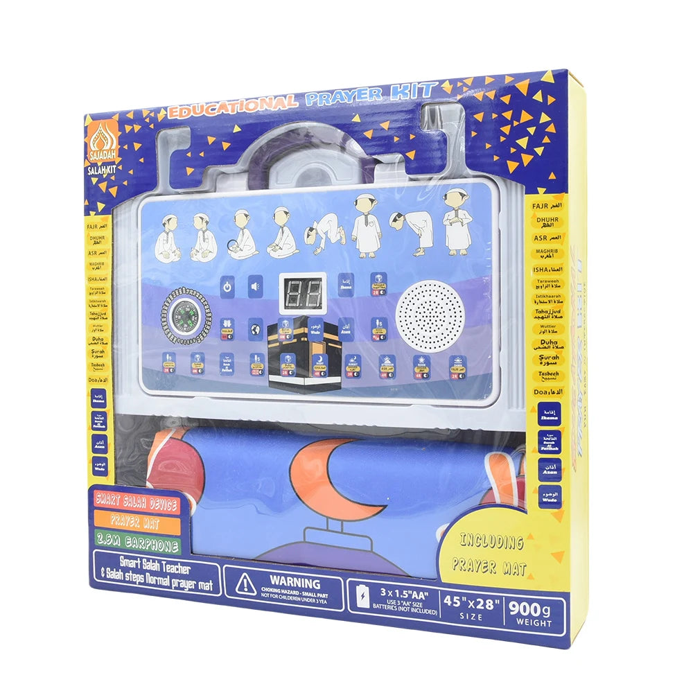 Interactive Islamic Prayer Mat With Digital Speaker For Kids