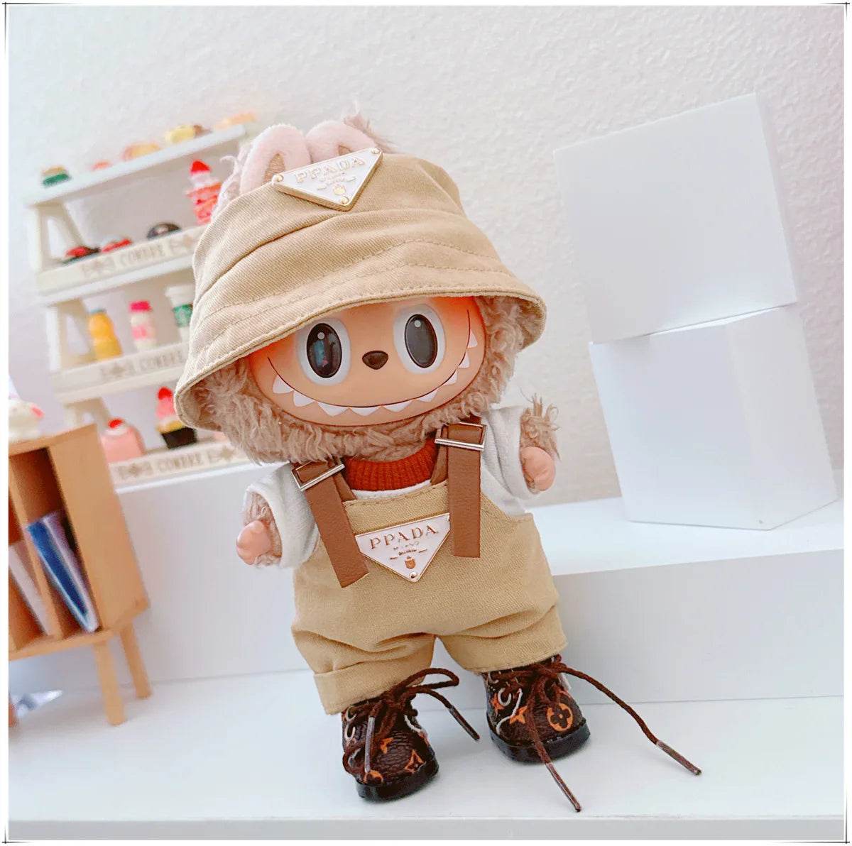 Labubu V1v2v3 17cm Sitting Party Macaron Fashion Set - ToylandEU