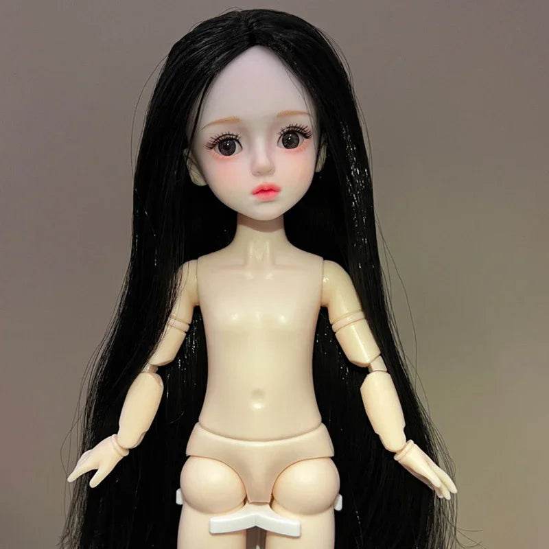 Ball Jointed Doll Toys Bjd Dolls 1/6 Starry Gray Eyes 30cm - ToylandEU