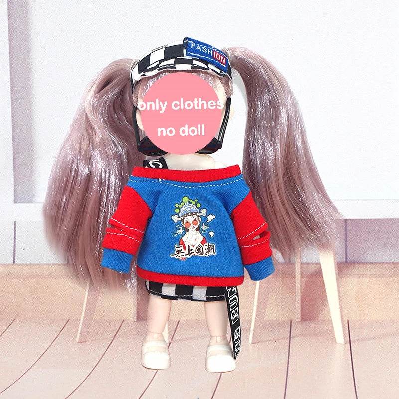 BJD Doll 1/12 16cm 6 Inch Jointed Baby Doll Fashion Gift - ToylandEU
