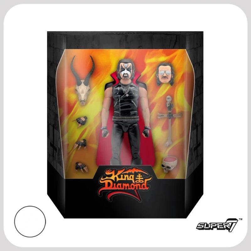 Original SUPER7 Ultimates 7 Inches Action Figure King Diamond - ToylandEU