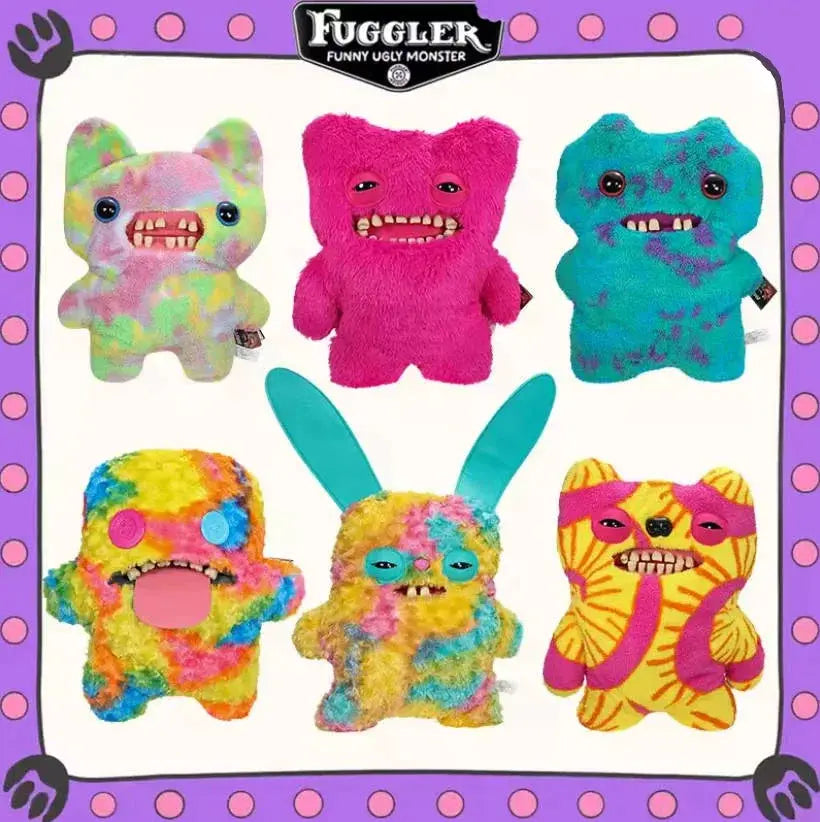 Original Fuggler 16inch Ugly Teeth Monsters Plush Toys Kawaii Bigg Plushies Pillows Cute Pleuche Halloween Birthday Doll Gifts - ToylandEU
