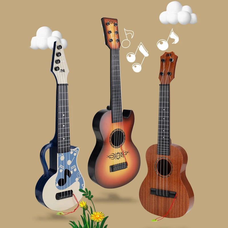 New Mini Guitar 4 Strings Classical Ukulele Guitar Toy Musical - ToylandEU