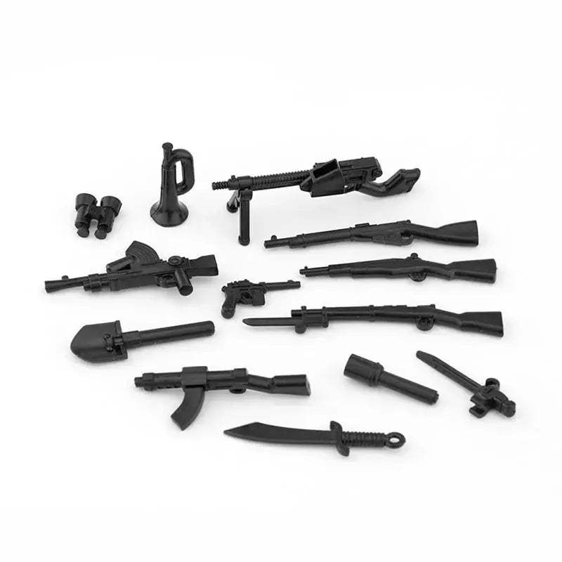 Lego Compatible Military Building Blocks Set With Off Road Vehicle - ToylandEU