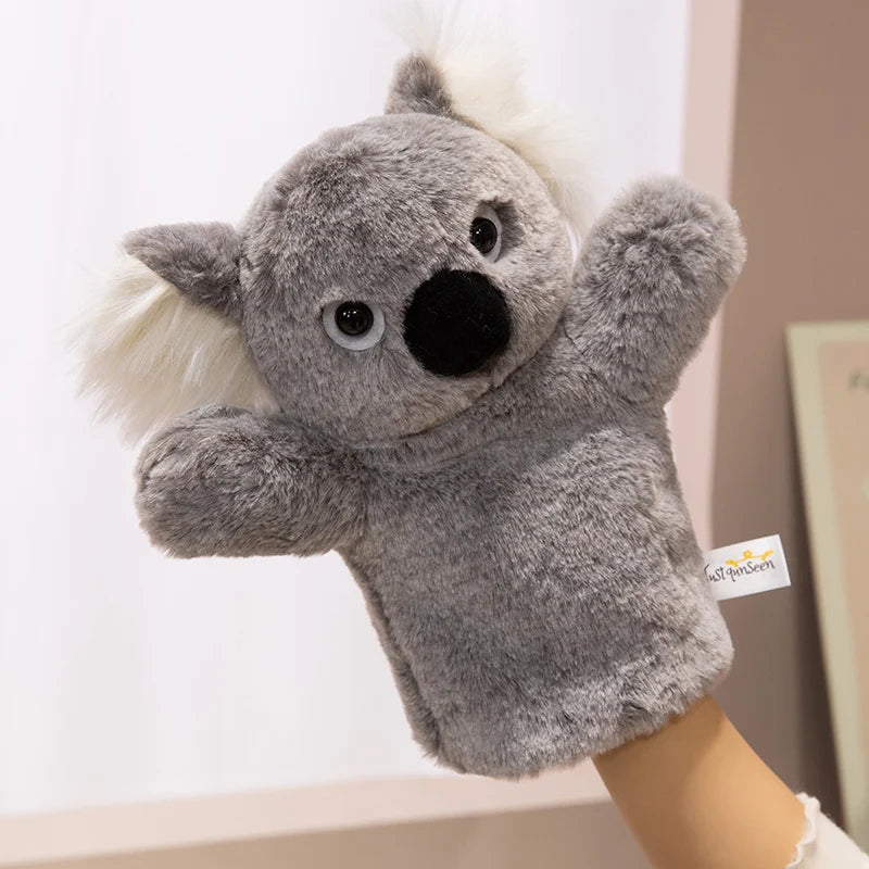 Plush Hand Puppet | Soft Cozy Fabric | 14 Animal Designs | Ages 14 Plus