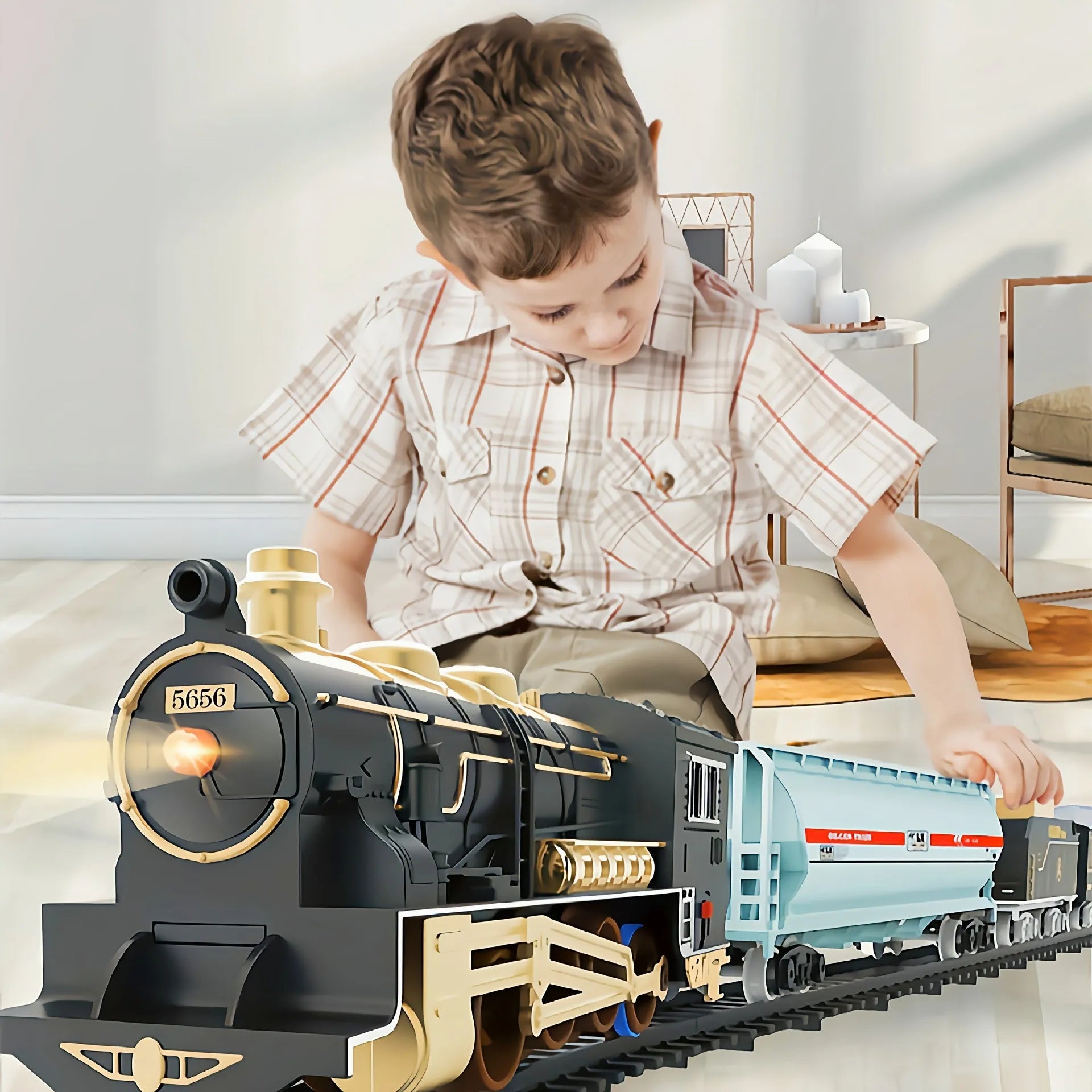 Classic Electric High-Speed Railway Set for Children - ToylandEU