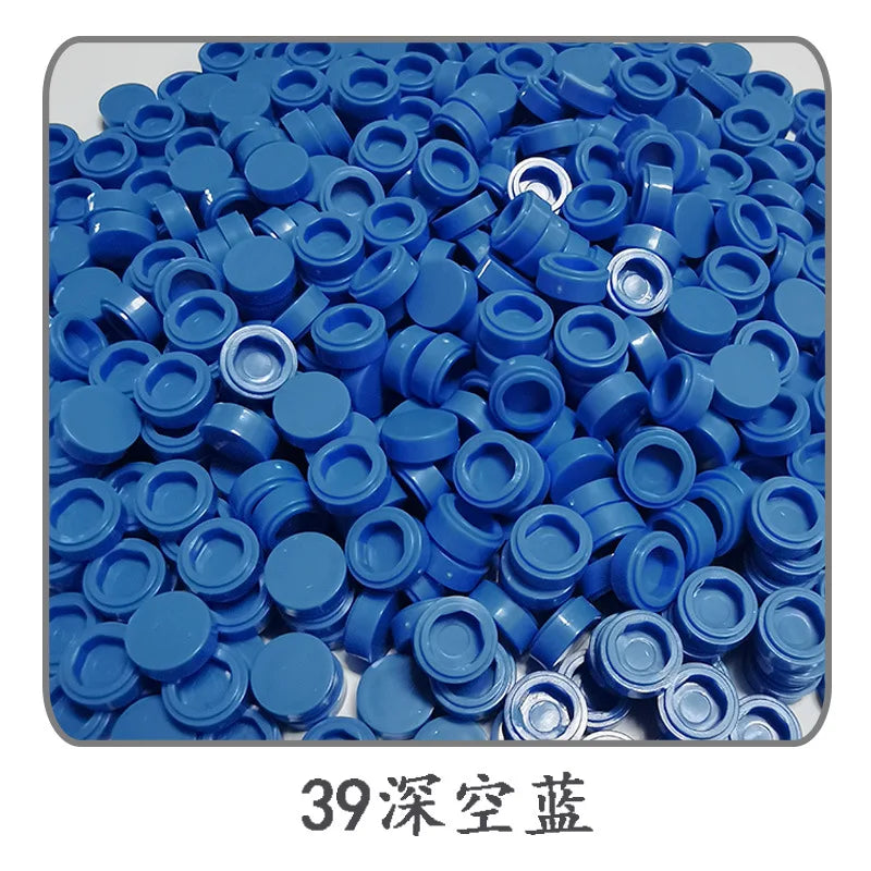 Small Particle Bricks | 1x1 Round Tiles | Compatible With Lego | MOC Builders