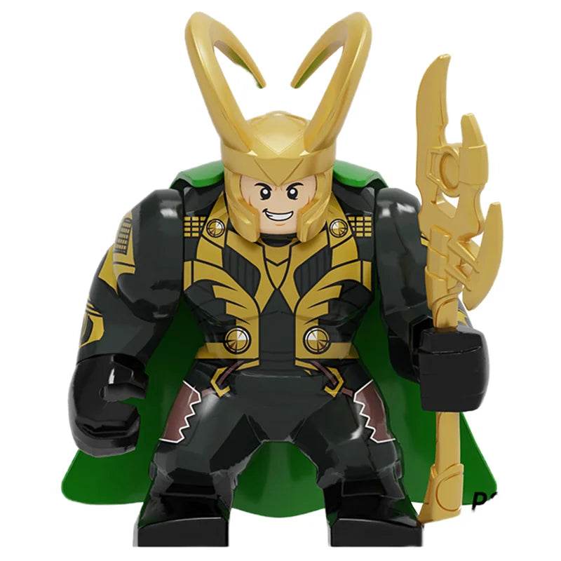 Premium MOC Building Blocks Set with Superhero Mini Figures for Creative Play and Gift Giving - ToylandEU